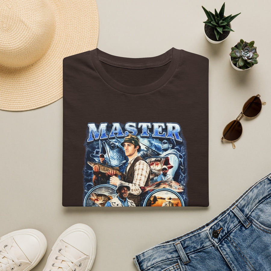 Master Baiter Fishing Dark Humor Graphic Tee - Front - Alt Color | INKHAUS