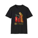 Sir Racha Hot Sauce Wordplay Graphic Tee - Front View | INKHAUS