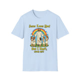 Jesus Loves You But I Don't Dark Humor Tee - Lifestyle View | INKHAUS