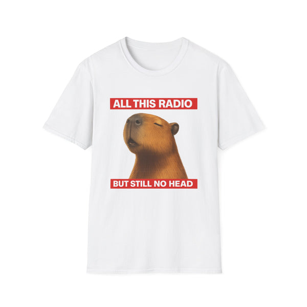 All this radio but still no head T-Shirt