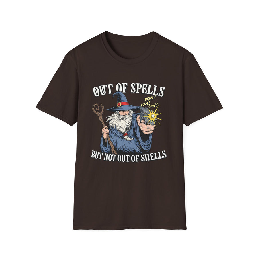 Out of Spells but Not Out of Shells T-Shirt