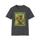 Deepthroat Enthusiast Dark Humor Graphic Tee - Back - Alt Color | INKHAUS