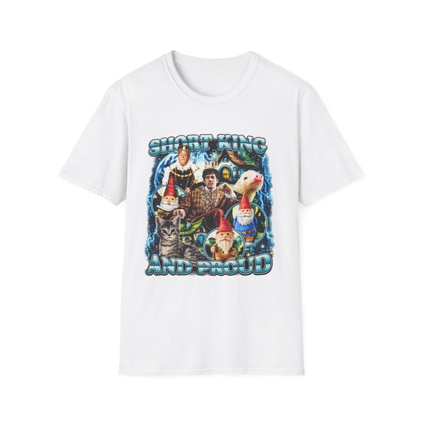 Short King and Proud t-shirt