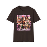 I Love Muscle Mommies Gym Humor Graphic Tee - Front - Alt Color | INKHAUS