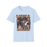 Ligma Survivor Internet Meme Graphic Tee - Lifestyle View | INKHAUS