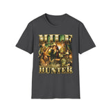MILF Hunter Camo Dark Humor Graphic Tee - Back View | INKHAUS