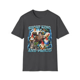 Short King and Proud t-shirt