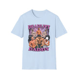 Deadlift Daddy Gym Oversized Graphic Tee - Lifestyle View | INKHAUS