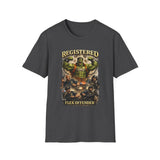 Registered Flex Offender Oversized Graphic Tee - Back - Alt Color | INKHAUS