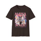 Alpha Male Heavyweight Streetwear Tee - Front - Alt Color | INKHAUS