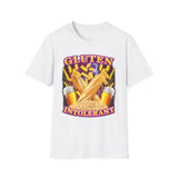 Gluten Intolerant Funny Food Graphic Tee - Back - Alt Color | INKHAUS