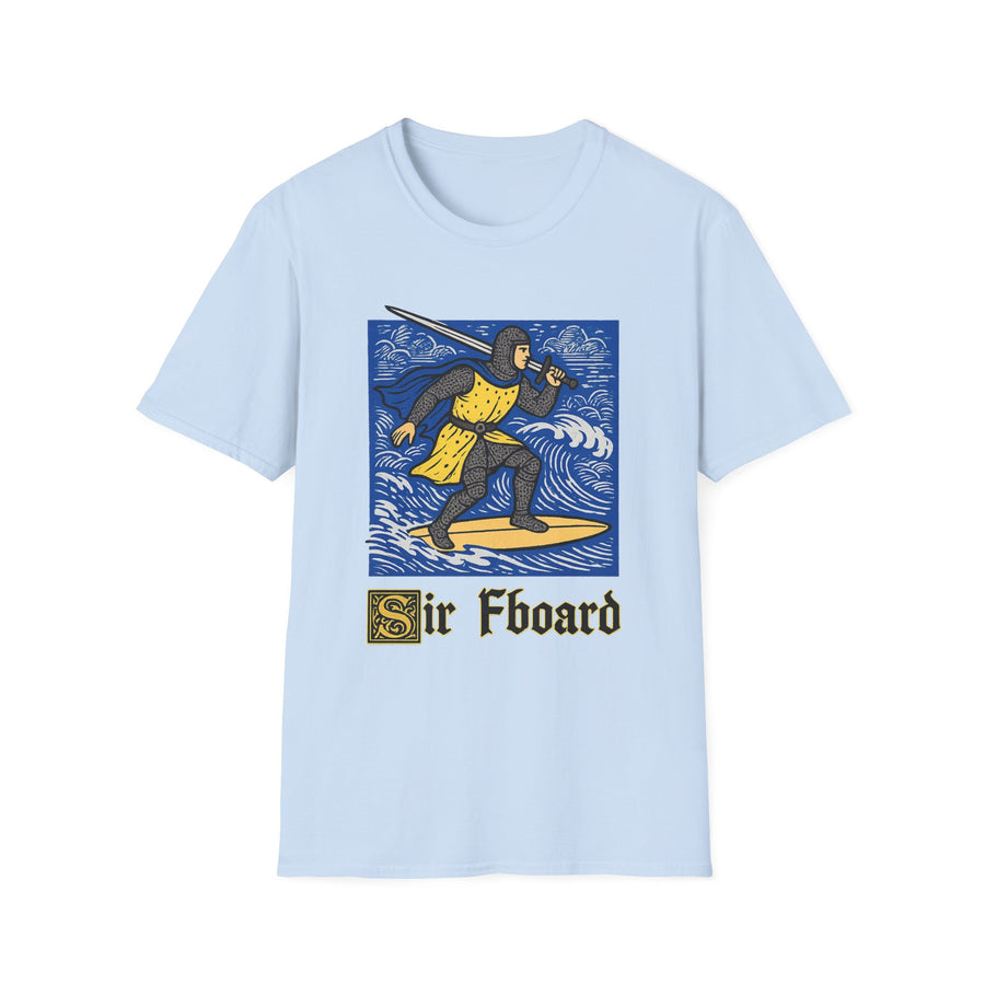 Sir Fboard Dark Humor Wordplay Graphic Tee - Front - Alt Color | INKHAUS