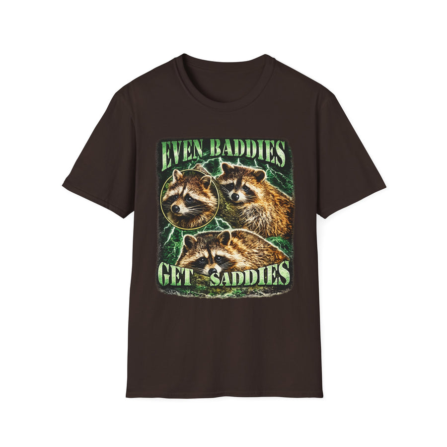 Even Baddies Get Saddies Empowerment Tee - Front - Alt Color | INKHAUS