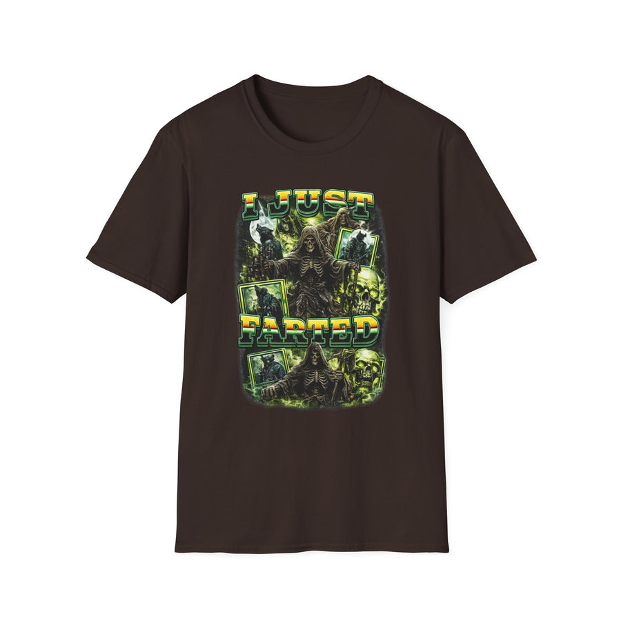 I Just Farted Dark Humor Graphic Tee - Front - Alt Color | INKHAUS