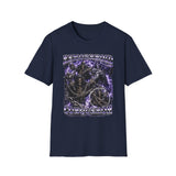 Hemorrhoid Conqueror Funny Graphic Tee - Detail Shot | INKHAUS