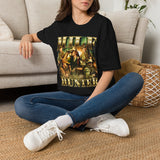 MILF Hunter Dark Humor Oversized Graphic Tee - Front View | INKHAUS