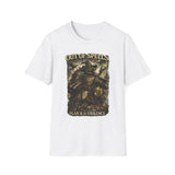 Out of Spells Fantasy Wizard Graphic Tee - Back View | INKHAUS
