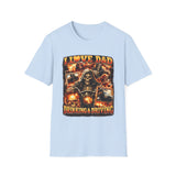 I Love Dungeons and Dragons Geek Graphic Tee - Lifestyle View | INKHAUS