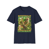 Deepthroat Enthusiast Dark Humor Graphic Tee - Detail Shot | INKHAUS