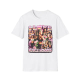 I Love Muscle Mommies Gym Humor Graphic Tee - Back View | INKHAUS