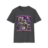 Houston We Have Problems Funny Graphic Tee - Back - Alt Color | INKHAUS
