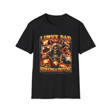 I Love Dungeons and Dragons Geek Graphic Tee - Front View | INKHAUS