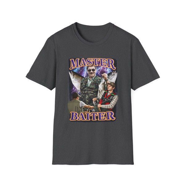 Master Baiter OG Fishing Dark Humor Tee - Back View | INKHAUS
