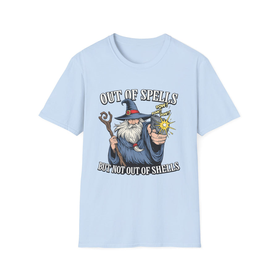 Out of Spells but Not Out of Shells T-Shirt