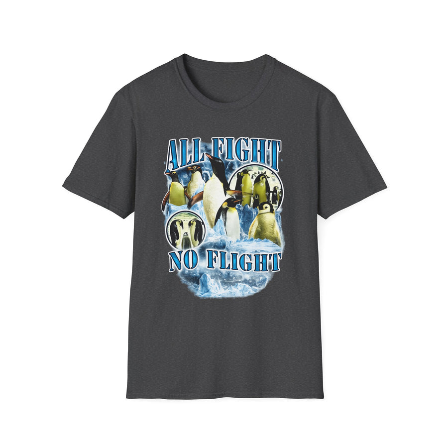 All Fight No Flight Oversized Graphic Tee - Back - Alt Color | INKHAUS