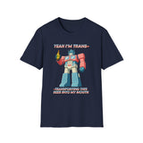 Yeah I'm trans- transporting this beer into my mouth T-Shirt