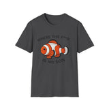 where the f**k is my son (embroidered) Funny T-Shirt